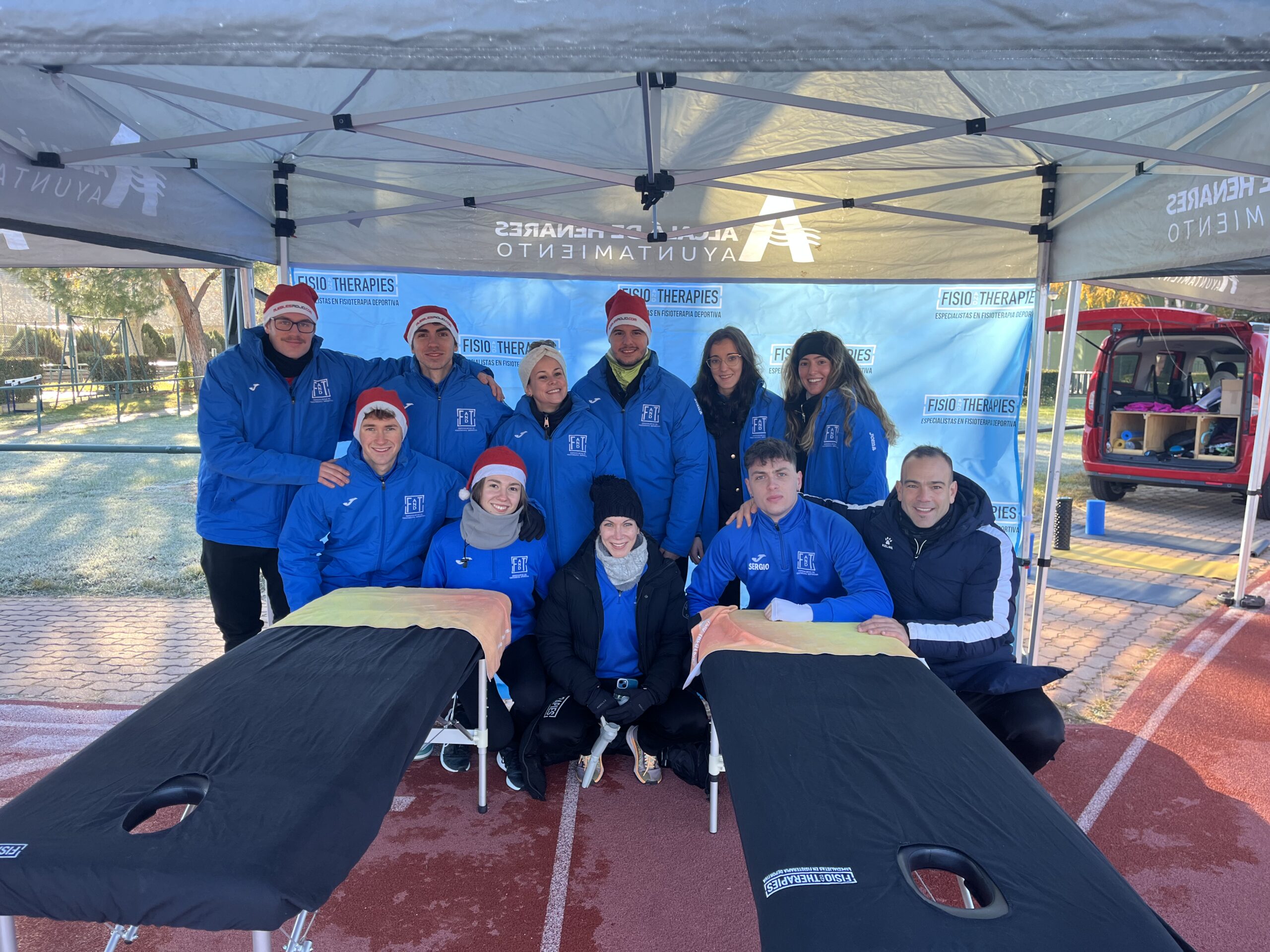 fisioandtherapies en la San Silvestre complutense de Alcalá de Henares