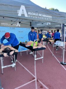 Fisioterapeuta Alcalá de Henares de fisioandtherapies en la carrera san silvestre