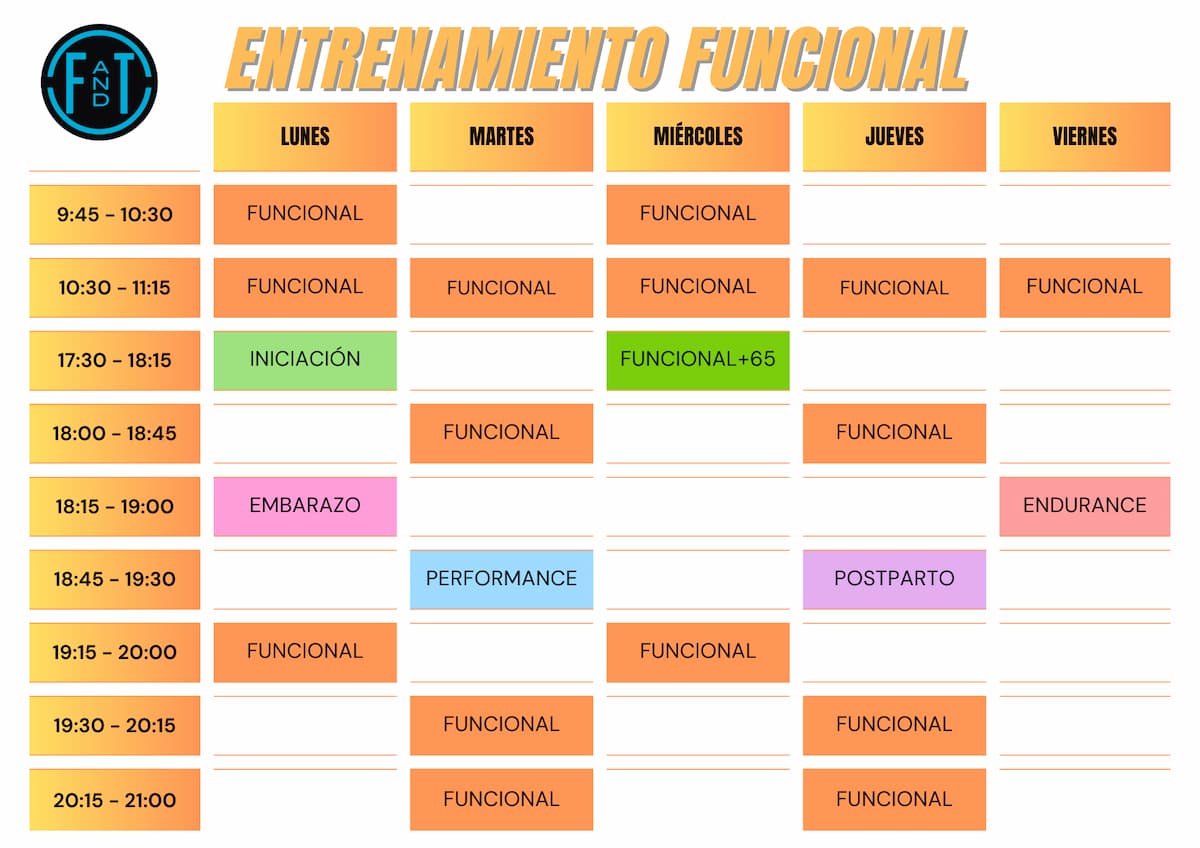 horarios clases 2024